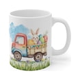 thumbnail image 3 of Gulf Coast Online Easter Bunny Coffee Mug Gift Cute Rabbit Ceramic Mug 11oz, 3 of 4