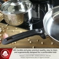 thumbnail image 4 of Magefesa Practika 7-Piece Stainless Steel Cookware Set, Induction Compatible, Dishwasher Safe, 4 of 5