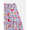 thumbnail image 3 of Wonder Nation Toddler Girls Puff Sleeve Cotton Top and Skirt Set, 2 Piece, Sizes 12M- 5T, 3 of 3