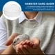 thumbnail image 3 of Bañera para hámster, lavabo de baño transparente con arena para hámster., 3 of 8