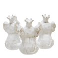 thumbnail image 2 of Sagebrook Home S/3 Résine Entendre Non, Ne Voyez Pas Parler les Éléphants, Blanc, 2 of 4