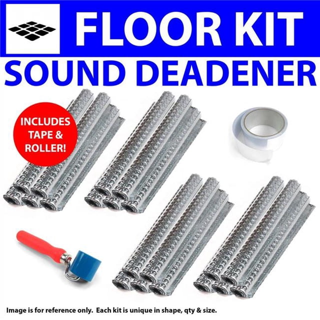 Heat & Sound Definer pour Kit de Sol Chevy Corvette 2005-2013 avec Ruban et Rouleau