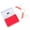 Red, variant on Tibvox Quick Drying Stamp Ink Pad Fingerprint Ink Pad For Financial Contracts Checks