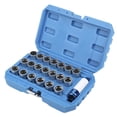 thumbnail image 2 of Ensemble de Douille d'Écrou de Roue, 21 Pcs Ensemble de Clés d'Écrou de Verrouillage de Roue Anti-Vol Ensemble de Retrait d'Écrou de Roue Fabriqué avec Expertise, 2 of 8