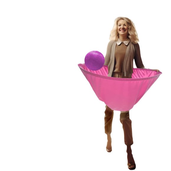 Jeu de Cour Jeu de Fête Extérieur, Brise-Glace Surdimensionné à Lancer pour Baby Shower et Fête de Cadeaux pour Mariée, Plaisir dans la Cour et sur le Terrain pour les Réunions de Famille