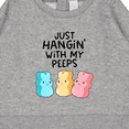 thumbnail image 3 of Inktastic Easter Just Hangin' with My Peeps Baby Sweatshirt, 3 of 4