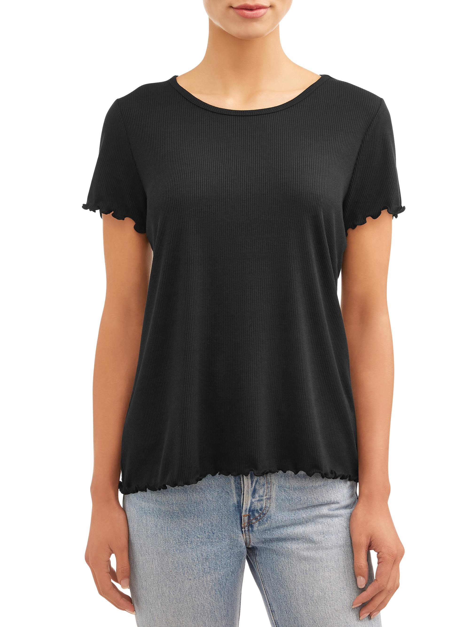 Women's lettuce edge tee Clearance