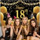 thumbnail image 1 of 18th Birthday Background Cloth Party Decoration Hanging Streamer Happy Anniversary Streamer, 1 of 5