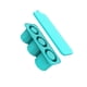 thumbnail image 2 of Monstrate Fabricante de cubitos de hielo de silicona y gel de sílice, congelación eficiente, fácil de desmoldar, creación de prototipos, Teteras lago azul, 2 of 6