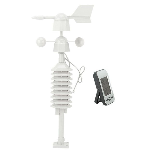 Meteorological Station, Temperature 328.1ft Time Small Weather Forecast Digital Display for Camping