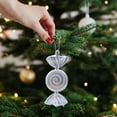 thumbnail image 6 of JGJJUGN Christmas Balls Gift Box Set - Colorful Painted Christmas Tree Ornaments, Hanging Pendant Decorations, Holiday Decor for Parties and Weddings, Red Pinks White, 3 Pieces, 6 of 6