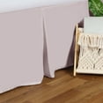 thumbnail image 3 of Superior Egyptian Cotton Solid Bed Skirt, King, Lavender, 3 of 3