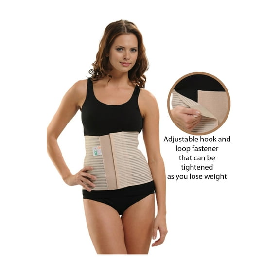 LuvmaBelly Maternity Postpartum Support Corset, Beige