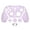 transparent purpl, variant on Gaming Accessories for G7 Controller Shell Cover Gamepad Housing Front Faceplate Clear Cover