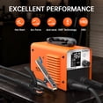 thumbnail image 3 of HITBOX ARC200mini3 200A Stick (MMA) Welder 110V, 60% Duty Cycle Digital IGBT Inverter, Portable Lift TIG Ready Welding Machine with LCD, Hot Start, Arc Force, VRD, 3 of 12