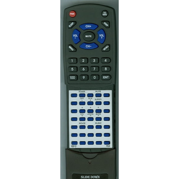 Replacement Remote for POLK RE8112-1, RE81121, MAGNIFI, RTRE81121