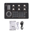 thumbnail image 3 of Streaming Live Sound Card Audio Recording Professional Sound Card Mixer with DJ Mixer Effects and Voice Changer BT Wireless Audio Interface Built-in Rechargeable Battery for, 3 of 6