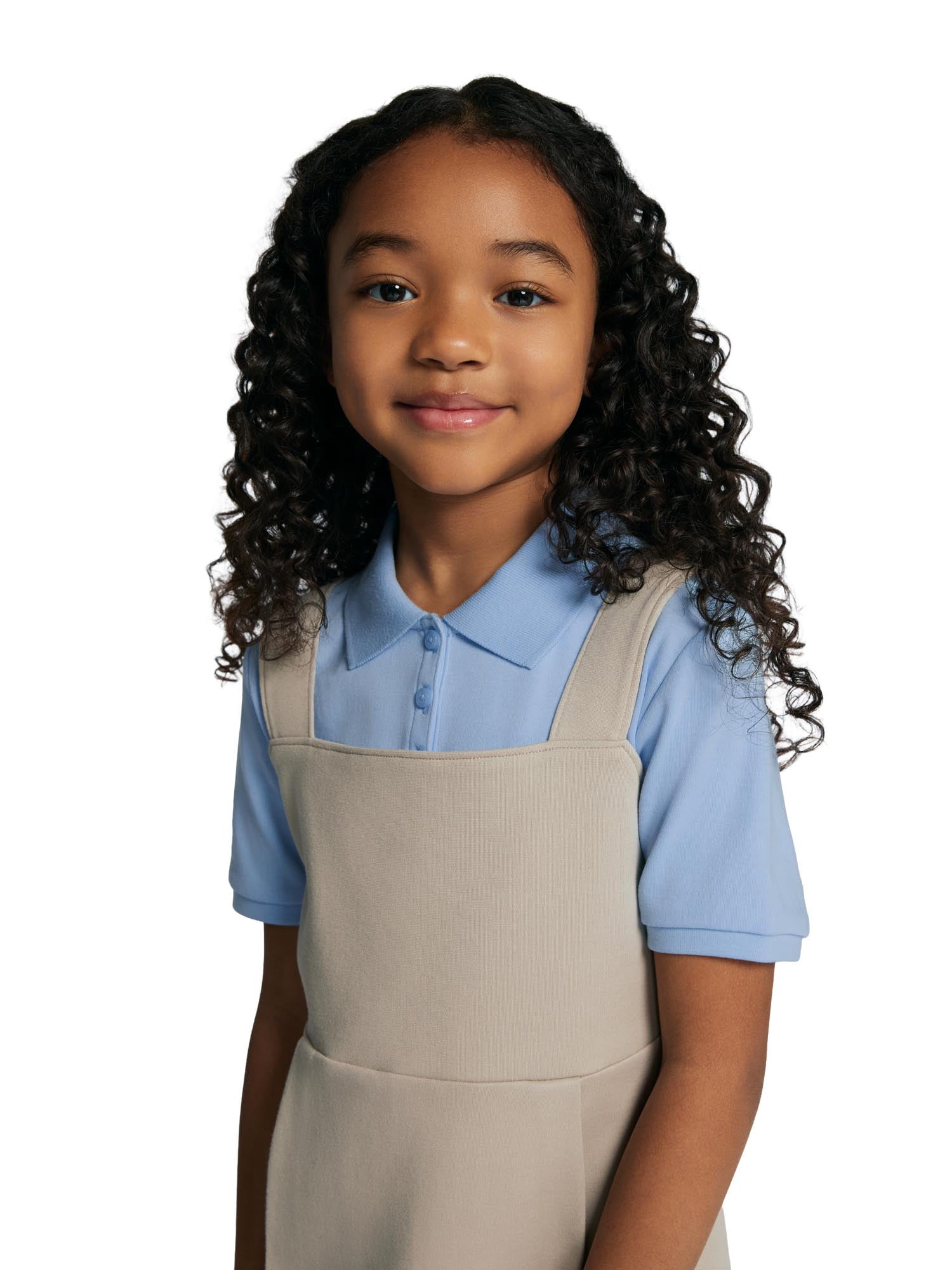 Wonder Nation Girls School Uniform Knit Jumper Dress, Sizes 4-16