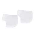 thumbnail image 2 of Unisex Silicone Heel Protectors, 1 Pair Moisturizing Gel Sleeves for Cracked Heels, Reusable Foot Care Socks for Dry Feet, Winter Heel Crack Repair Hydration Socks - White, 2 of 9