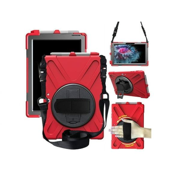 Case for Microsoft Surface Go 4 10.5 Inch 2023 / Surface Go 3 10.5 inch 2021 / Surface Go 2 10.5 inch 2020 / Surface Go 10 inch 2018 with with Pen Holder Shoulder Strap