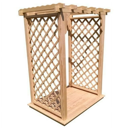 Pressure Treated Yellow Pine Covington Arbor & Deck