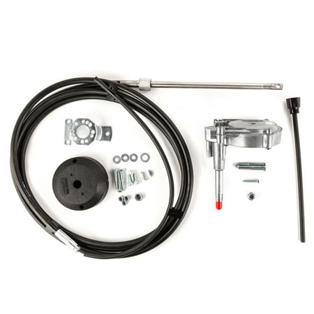 Helm Kit - Kimpex Fast Connect Rotary Steering System w/Single Helm 16ft Cable & Bezel Kit #748872