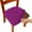 Purple, variant on EUDIDV Comfortable Relaxing Cushion Solid Color Brushed High Elastic Chair Cover Soft And Comfortable Chair Seat Cover -proof And Dirt- Chair Slipcover Suitable For Dining Chair Supportive Seat
