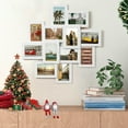 thumbnail image 4 of Homebeez 12 Slot Wall Hanging Wood Collage Picture Frame,Gallery Wall Frame Set 4*6, 4 of 6
