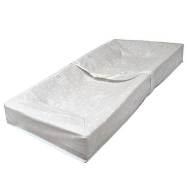 Coussin à Langer Carré à Coins 4 Côtés de 32 Po, Housse Imprimée Savannah Beige