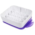 thumbnail image 1 of Funda organizadora de colores Wilton, blanco/morado, para decoración de tartas, 1 of 5