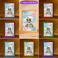 thumbnail image 3 of Happy Birthday Cute Puppy Shetland Sheepdog with Cake Gifts Party Hat Acrylic Plaque with Wood Photo Frame Box Sheltie Dog Lover Gifts Light Box - 00029, 3 of 5