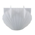 thumbnail image 1 of 1 Pcs Epoxy Resin Mold Non-stick DIY White Handmade Ornament Candles Shell Mold Handicrafts Tool, 1 of 10