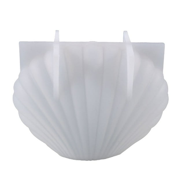 1 Pcs Epoxy Resin Mold Non-stick DIY White Handmade Ornament Candles Shell Mold Handicrafts Tool