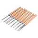 thumbnail image 3 of Cincel Para Tallar, Juego De Cinceles De Madera Profesional Para Carpintero Avanzado Principiante Para Tallar Y Cortar Fyydes Woodworking Tools, 3 of 8