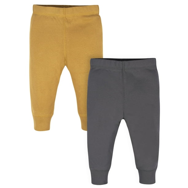 Gerber Baby Boy Jogger Pants, 2Pack, Sizes Newborn12 Months