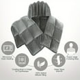 thumbnail image 4 of PEACNNG Microwave Heated Neck Wrap  Heating Pad for Neck with Microwave  Shoulders & Back Pain Relief with Herbal Aromatherapy with Moist Heat  Hot & Cold Compress Grey, 4 of 6