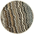 thumbnail image 4 of SAFAVIEH Wyndham Joanna Chevron Wool Area Rug, Brown/Multi, 5' x 8', 4 of 10