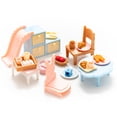 thumbnail image 6 of Uxcell Dollhouse Miniature Food, Cute Mixed Lattice Cookies Figures Toys Mini Resin Foods for Pretend Play Kitchen Cooking Game & Doll House Decor (Mixing Colors, 20pcs), 6 of 6