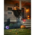 thumbnail image 3 of Evergreen Scarecrow Jack-O-Lantern Garden Stake Halloween Decor - Weather-Resistant - 67.5 in, 3 of 7