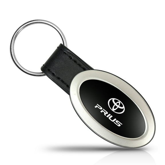 Toyota Prius Oval Style Metal Key Chain Key Fob