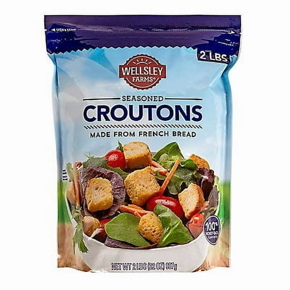 Wellsley Farms Seasoned Croutons, 2 Lbs.