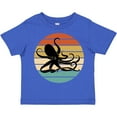 thumbnail image 3 of Inktastic Octopus Vintage Sunset Boys or Girls Toddler T-Shirt, 3 of 5