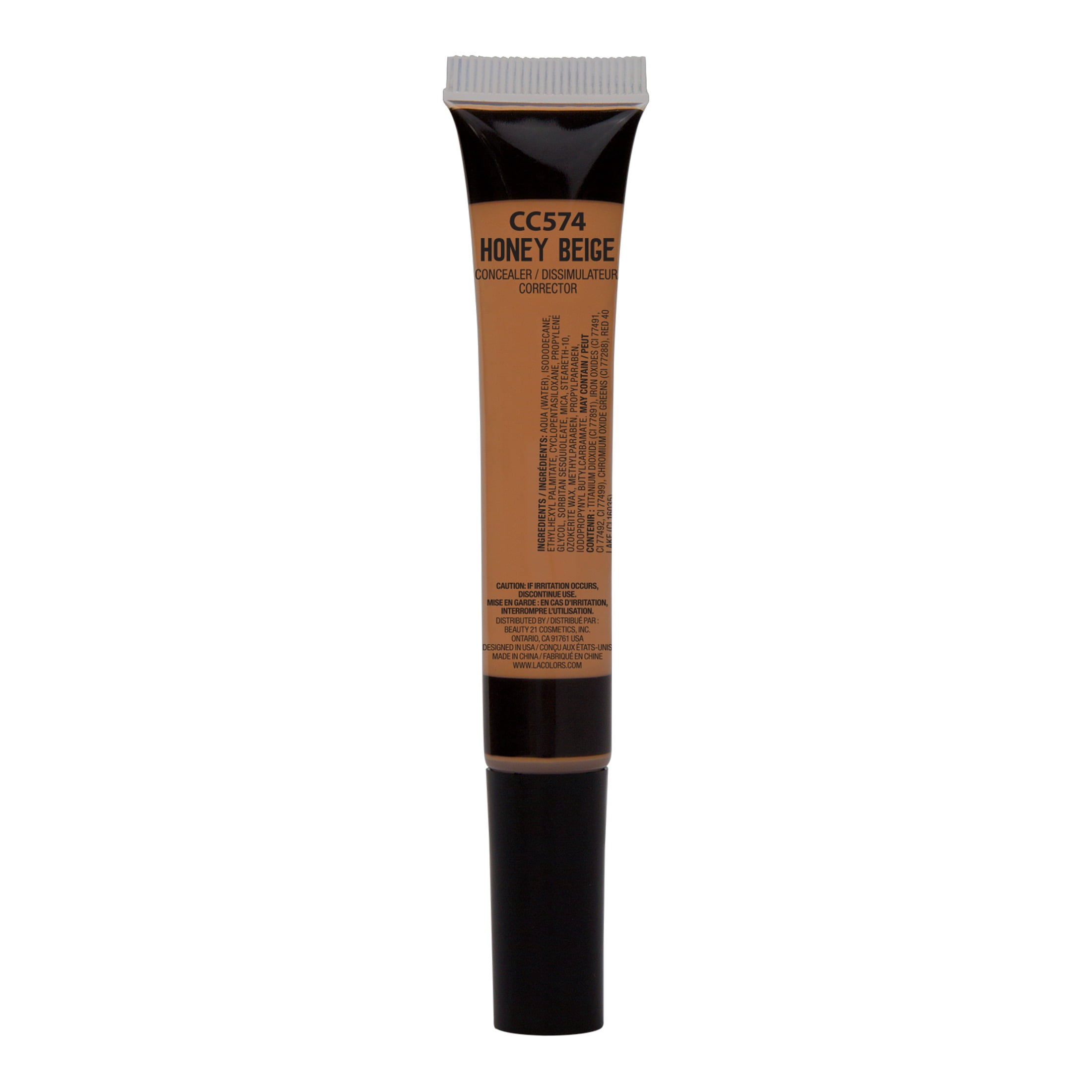 (4 pack) L.A. COLORS Concealer, Conceal It, Honey Beige, 0.42 fl oz