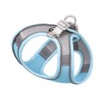 thumbnail image 1 of Greeniant Conjunto de correa para el pecho para mascotas, y reflectante, cómodo, para caminar, senderismo, chaleco, arnés para correr, Halter de Suministros para perros Gris azulado Greeniant PT003767-04, 1 of 6