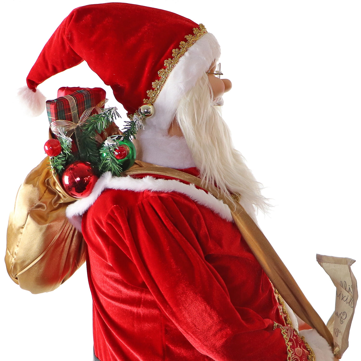 F00007662/カセット/サンタナ「Santana」 : Fraser Hill Farm Life Size 58-in. Dancing Santa