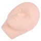 thumbnail image 2 of Maniquí de media cabeza de silicona para tatuaje, injerto de pestañas, maquillaje, pintura, práctica de piel, 2 of 13