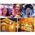 thumbnail image 4 of RV Luces de Navidad Luces de exterior Luces de jardín Pequeña lámpara decorativa de colores, lámpara de estrella, (toma USB/luz 10m 100) Rojo Verde, 4 of 5