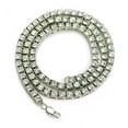 thumbnail image 5 of Collar de tenis con hebilla de hielo y cadena de diamantes de una hilera popular de hip-hop europeo y americano para hombres, 5 of 5