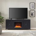 thumbnail image 2 of Henn&Hart 58" Black TV Stand, 2 of 9