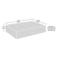 thumbnail image 4 of Sauder La Collection Cottage Road Lit de rangement, Finition blanc, 429367, 4 of 4